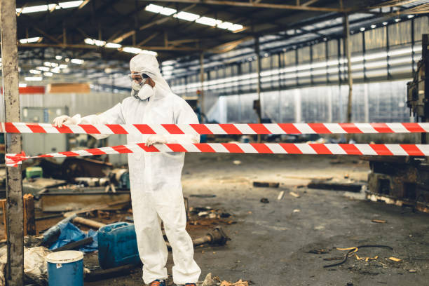 Professional Unattended Death Cleanup technician working in Overton, NE